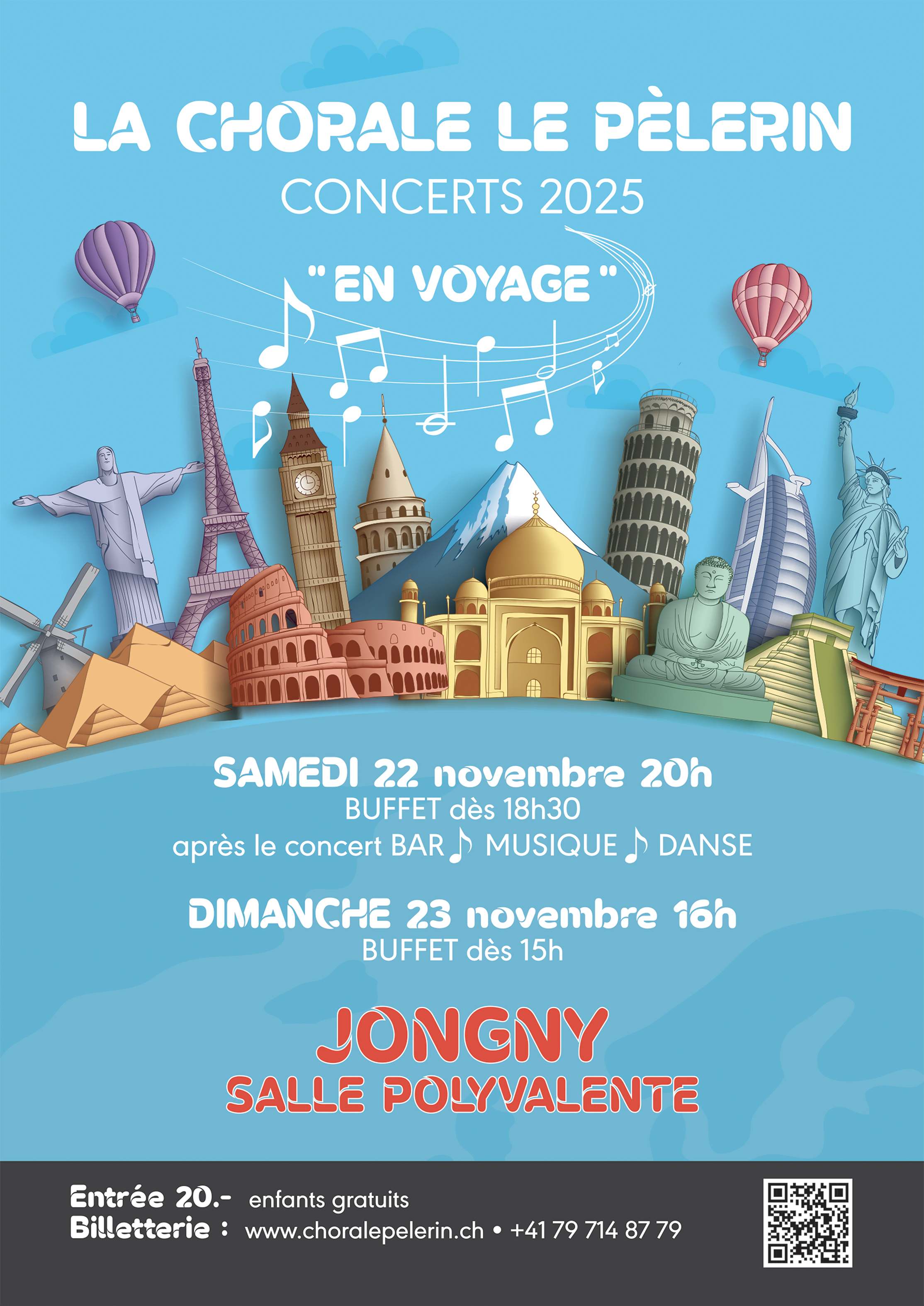 Affiche En voyage 2025